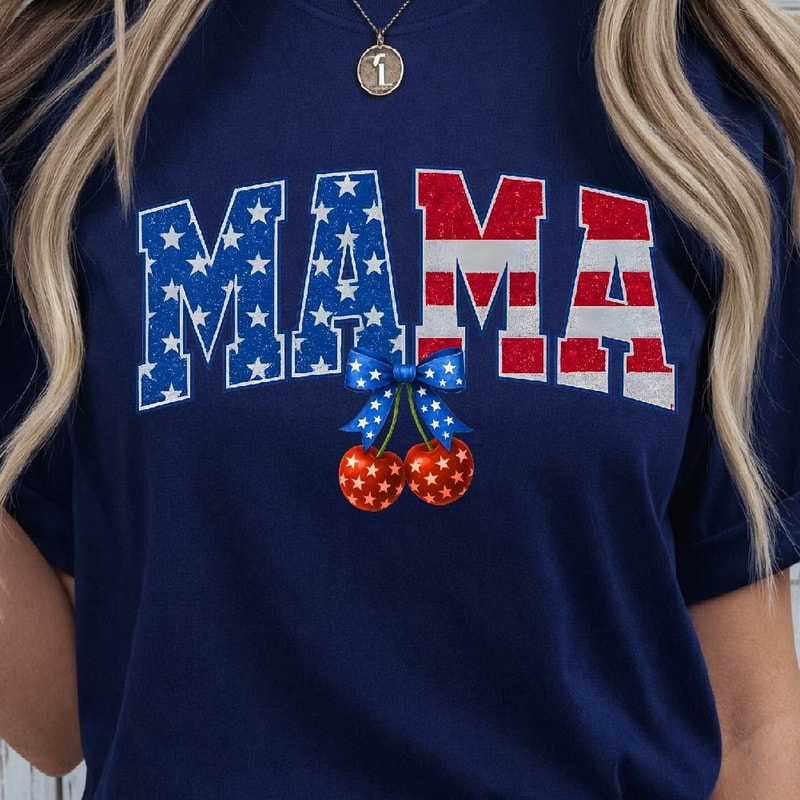 Cherry USA Mama Coquette 4th Of July Graphic Tee 3