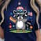 4th Of July Funny Raccoon Patriotic Graphic Tee 1