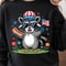 4th Of July Funny Raccoon Patriotic Graphic Tee 3