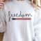 Freedom American Flag 4th Of July Patriotic Graphic Tee 1