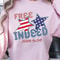 4th Of July Bible Verse Free Indeed Patriotic Graphic Tee 1