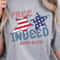 4th Of July Bible Verse Free Indeed Patriotic Graphic Tee 4