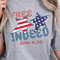 4th Of July Bible Verse Free Indeed Patriotic Graphic Tee 4