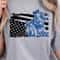 Western American Flag 4th Of July Patriotic Graphic Tee 2