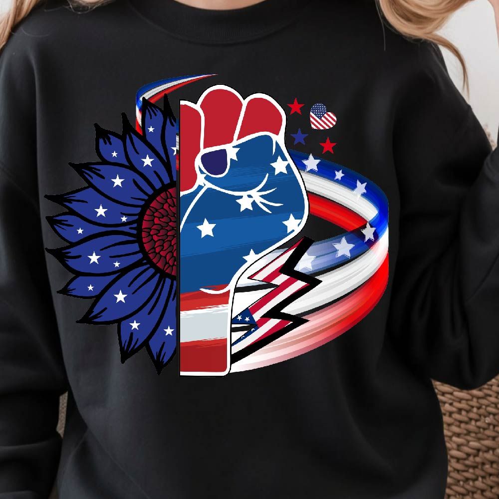 Independence Day 4th Of July Patriotic Graphic Tee 1