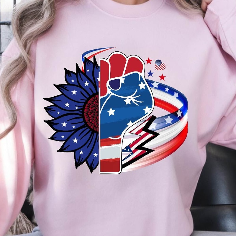 Independence Day 4th Of July Patriotic Graphic Tee 2