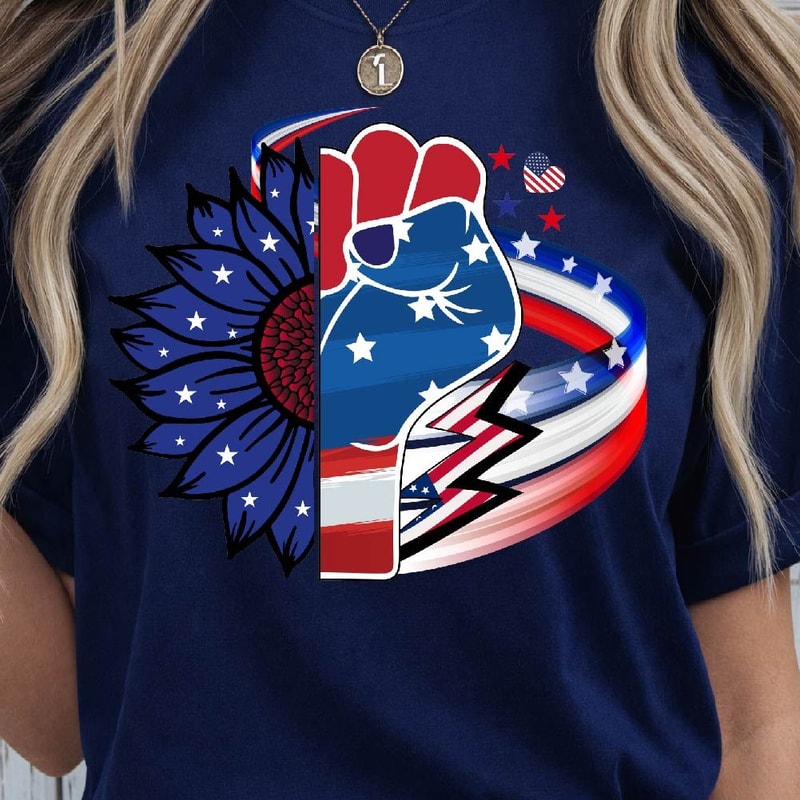 Independence Day 4th Of July Patriotic Graphic Tee 3