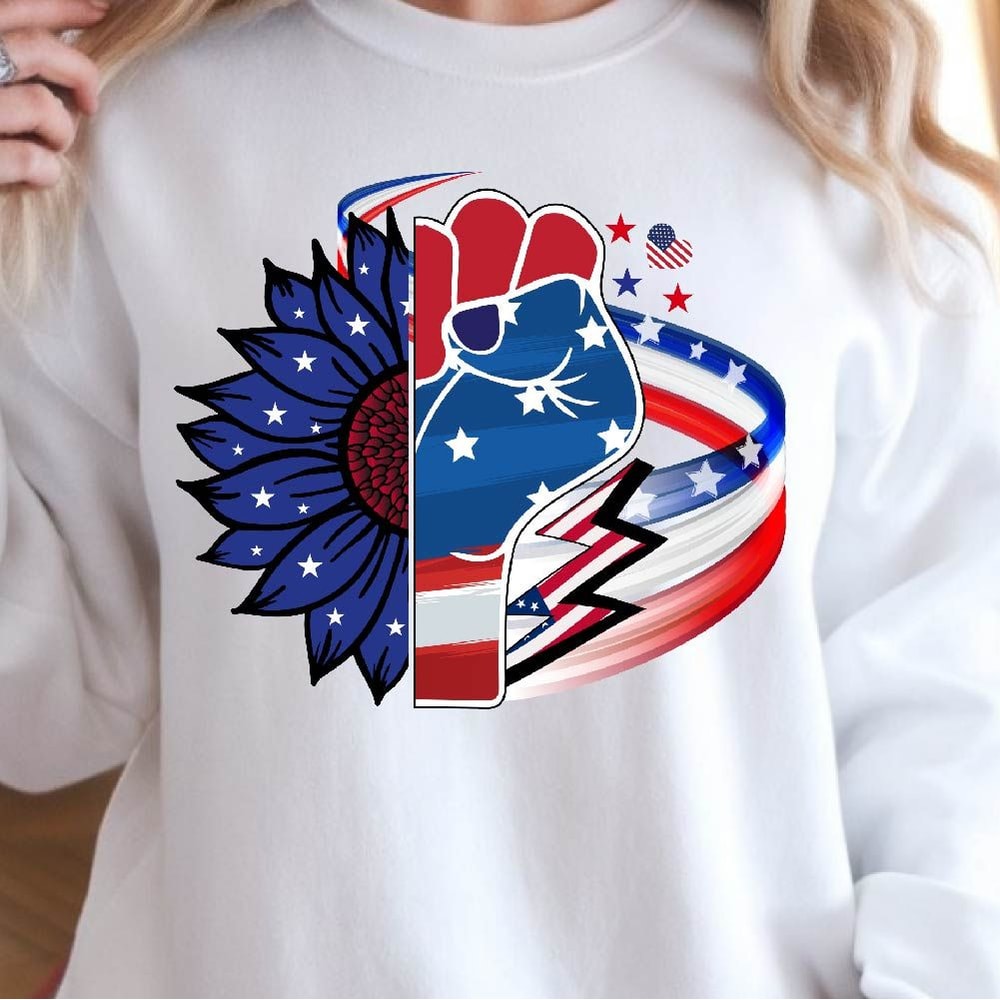 Independence Day 4th Of July Patriotic Graphic Tee 4
