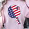 Tennis American Flag 4th Of July Graphic Tee 3
