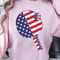 Tennis American Flag 4th Of July Graphic Tee 3