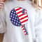 Tennis American Flag 4th Of July Graphic Tee 0