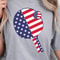 Tennis American Flag 4th Of July Graphic Tee 1