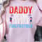 Daddy Of The Little Firecracker 4th Of July Patriotic Graphic Tee 1