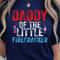 Daddy Of The Little Firecracker 4th Of July Patriotic Graphic Tee 2