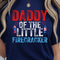 Daddy Of The Little Firecracker 4th Of July Patriotic Graphic Tee 2