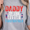 Daddy Of The Little Firecracker 4th Of July Patriotic Graphic Tee 4
