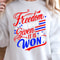 4th Of July Freedom Flag Patriotic Graphic Tee 1