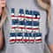 Land Of The Brave 4th Of July Patriotic Graphic Tee 2