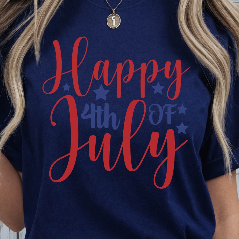 Happy 4th Of July Patriotic Graphic Tee 3