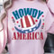 4th Of July America Howdy Patriotic Graphic Tee 2