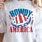 4th Of July America Howdy Patriotic Graphic Tee 0