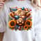 4th Of July Patriotic Highland Cow Graphic Tee 0