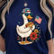 Boy 4th Goose 4th Of July Patriotic Graphic Tee 2