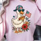 Boy 4th Goose 4th Of July Patriotic Graphic Tee 4