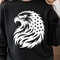 Eagle With American Flag 4th Of July Patriotic Graphic Tee 0