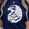 Eagle With American Flag 4th Of July Patriotic Graphic Tee 4