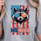 Merica Raccoon American Flag 4th Of July Graphic Tee 0