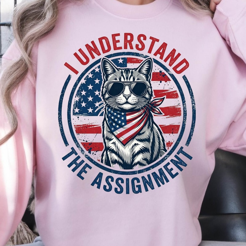 Patriotic Cat 4th Of July Graphic Tee 2