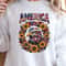 Patriotic Eagle Sunflower 4th Of July America Graphic Tee 2
