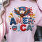 Patriotic Eagle America 4th Of July Graphic Tee 1