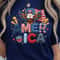 Patriotic Eagle America 4th Of July Graphic Tee 2