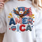Patriotic Eagle America 4th Of July Graphic Tee 0