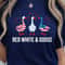 Red White Goose 4th Of July Patriotic Graphic Tee 2