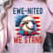 United We Stand 4th Of July PNG Sheep Patriotic Design 0
