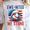 United We Stand 4th Of July PNG Sheep Patriotic Design 2