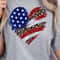 Patriotic Heart 4th Of July Decor American Flag Heart Ornament Gift 1
