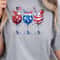 Patriotic 4th Of July Wine Glasses Set American Flag Holiday Drinkware Gift 0