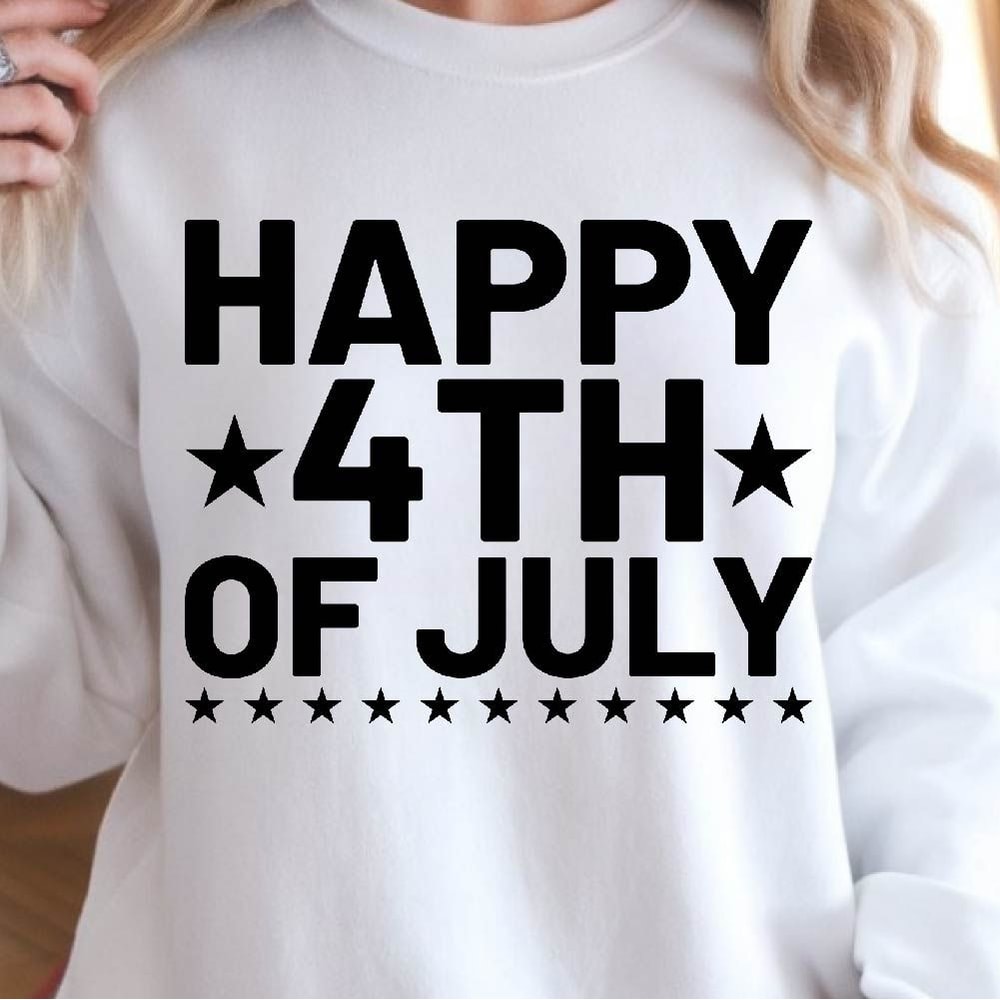 Happy 4th Of July Patriotic Graphic Tee 4th Of July 1