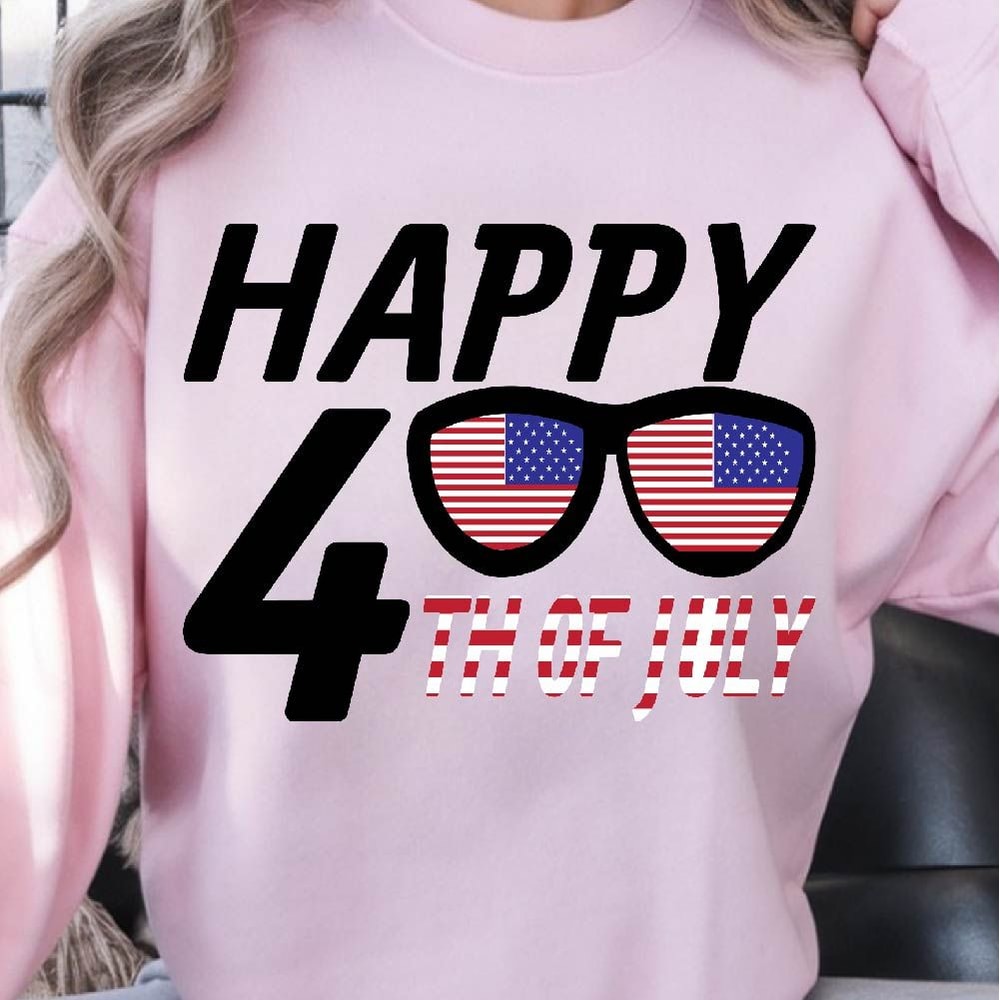 Happy 4th Of July Patriotic TShirt Design Graphic Tee 2