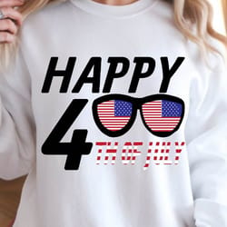 happy 4th of july patriotic t-shirt design graphic tee