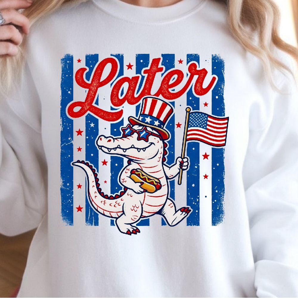 Later Gator Alligator Funny Gift Humorous Animal Quote Home Decor Or Gift Item 4