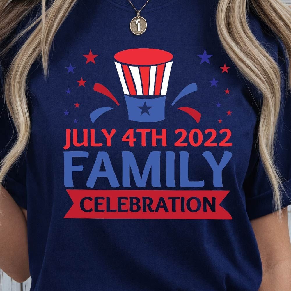July 4th 2022 Patriotic 4th Of July TShirt Design Graphic Tee 2