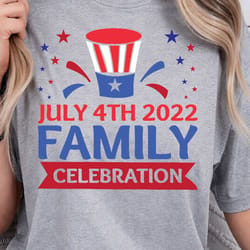 july 4th 2022 patriotic 4th of july t-shirt design graphic tee
