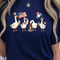 Patriotic Goose Set USA Decor Preppy Red White Blue Farmhouse 4th Of July Ornament Set 3