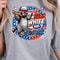 Red White Feral Raccoon Funny Decor Patriotic Animal Meme Gift Ornament 1