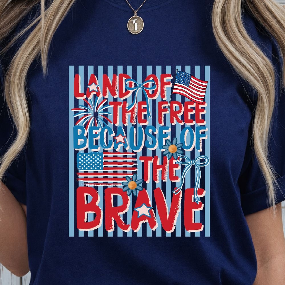 Striped 4th Of July PNG America Design Patriotic Red White Blue Digital Clipart File 4